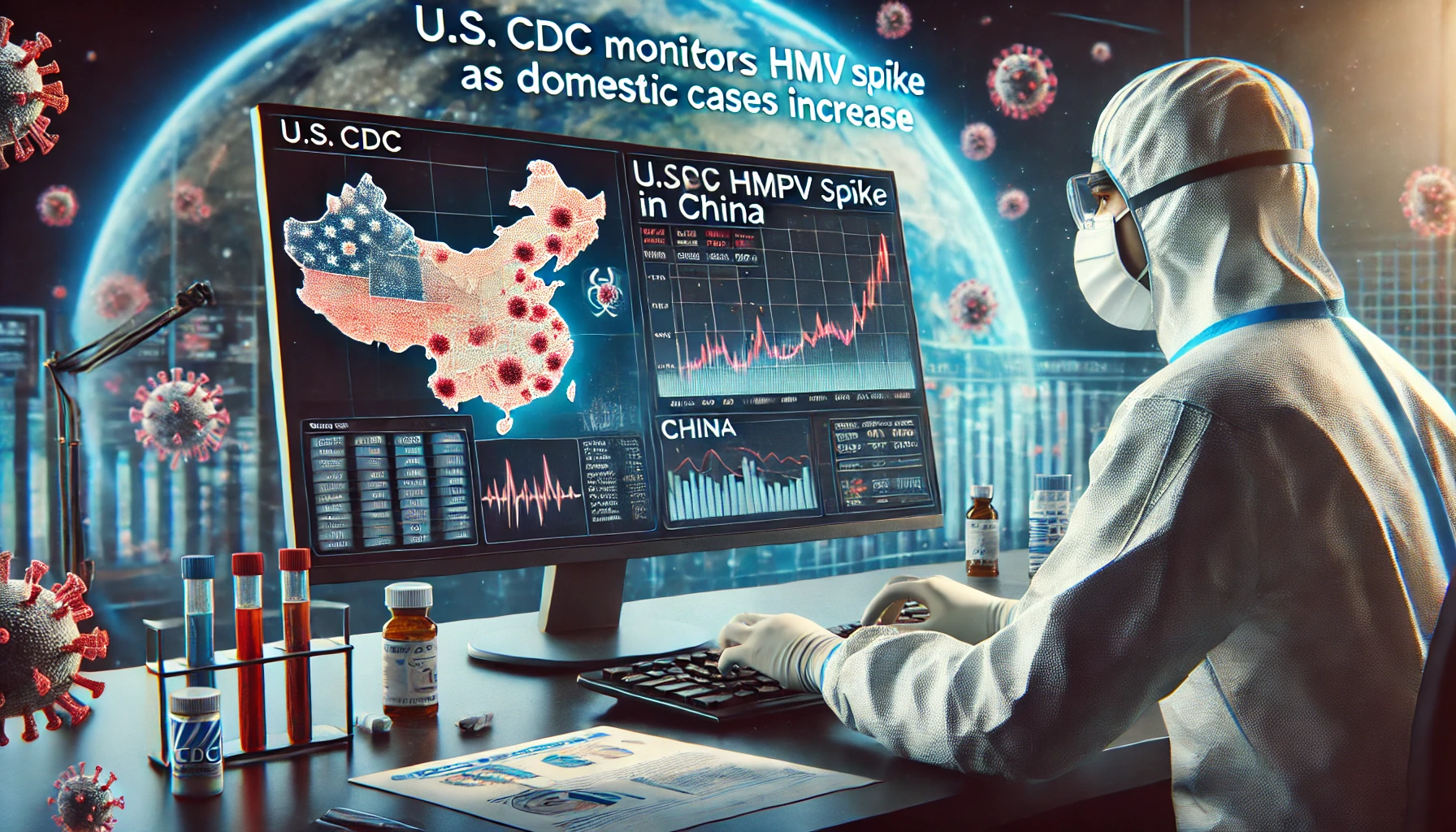 El CDC de EE. UU. Monitorea el Aumento de HMPV en China Mientras los Casos Nacionales Aumentan